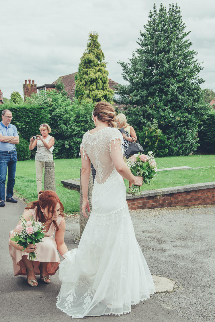 Illusion Back Dress Gown Bride Bridal Claire Pettibone Bespoke Rustic Homespun Wedding http://lisahowardphotography.co.uk/