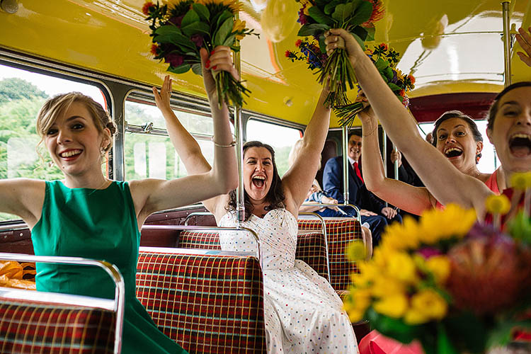Fun Multicoloured Party Wedding http://www.pauljosephphotography.co.uk/