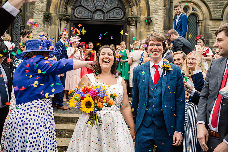 Fun Multicoloured Party Wedding http://www.pauljosephphotography.co.uk/