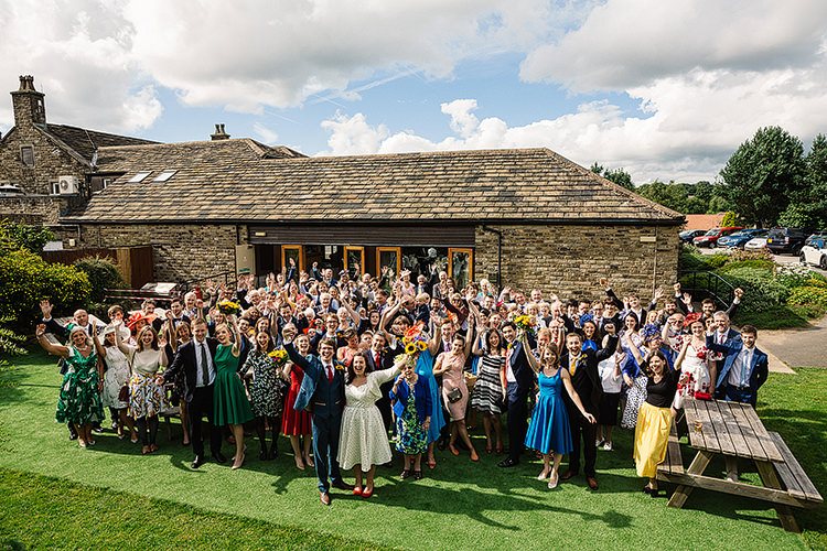 Fun Multicoloured Party Wedding http://www.pauljosephphotography.co.uk/