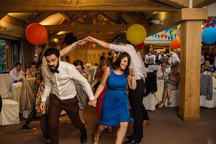 Fun Multicoloured Party Wedding http://www.pauljosephphotography.co.uk/