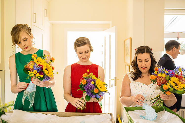 Fun Multicoloured Party Wedding http://www.pauljosephphotography.co.uk/