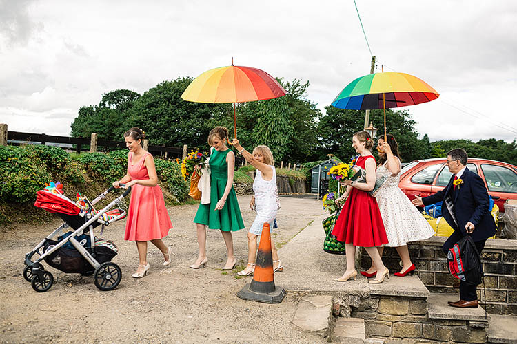Fun Multicoloured Party Wedding http://www.pauljosephphotography.co.uk/