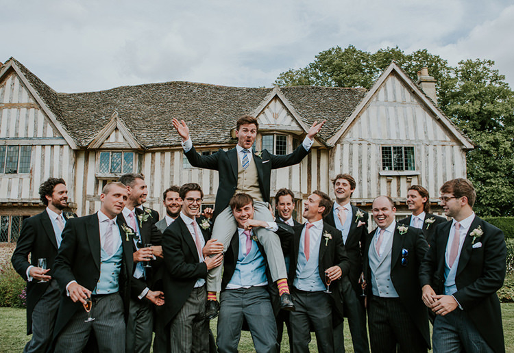 Traditional Groom Groomsmen Suits Beautiful Classic English Countryside Wedding http://jenmarino.com/