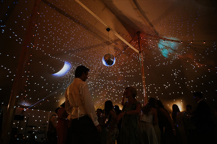 Disco Ball Marquee Beautiful Classic English Countryside Wedding http://jenmarino.com/