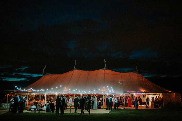 Marquee Festoon Lights Beautiful Classic English Countryside Wedding http://jenmarino.com/