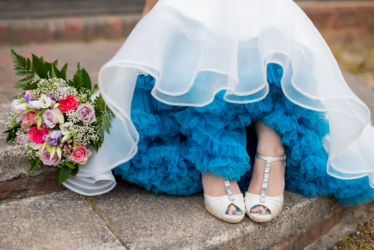 Teal Blue Petticoat Bride Bridal 1950s Summer Fete Wedding http://www.mia-photography.com/