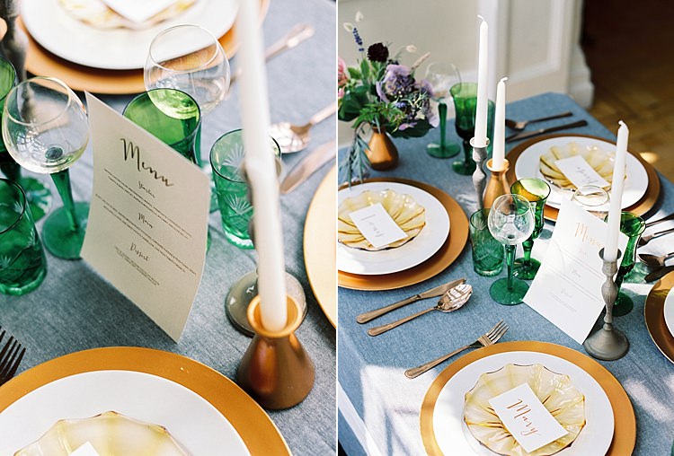 Arts & Crafts Jewel Tone Wedding Ideas http://www.veronalain.com/