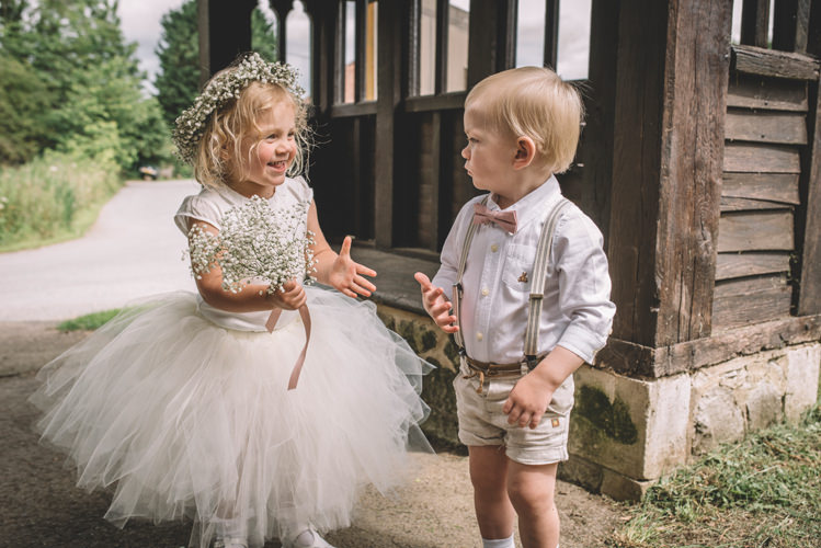 Flower Girl Page Boy Bow Tie Braces Shorts Tulle Dress Crown DIY Summer Rustic Country Wedding http://www.danielakphotography.com/