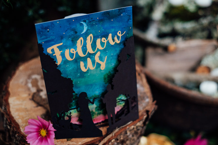 Stationery Painting Whimsical Midsummer Night's Dream Wedding Ideas http://www.annapumerphotography.com/