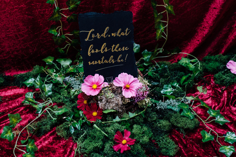 Whimsical Midsummer Night's Dream Wedding Ideas http://www.annapumerphotography.com/