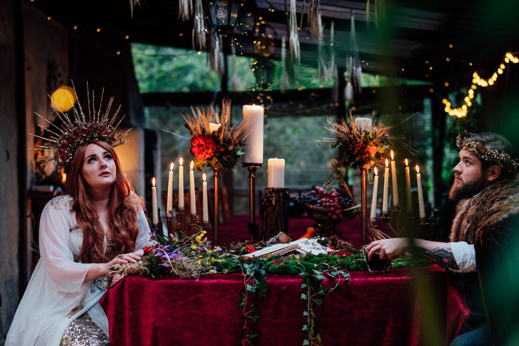 Whimsical Midsummer Night's Dream Wedding Ideas http://www.annapumerphotography.com/