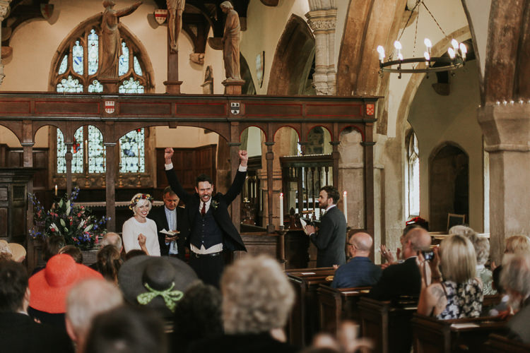 Indie Mismatched Colourful Wedding http://foxandowl.uk/