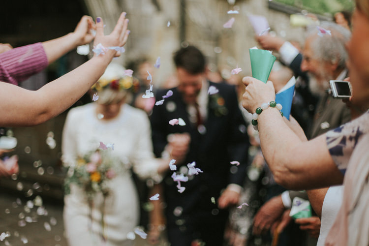Indie Mismatched Colourful Wedding http://foxandowl.uk/