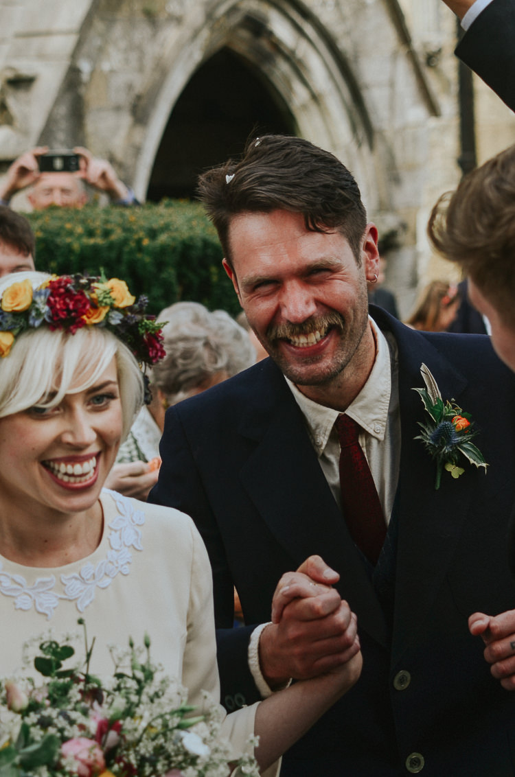 Indie Mismatched Colourful Wedding http://foxandowl.uk/