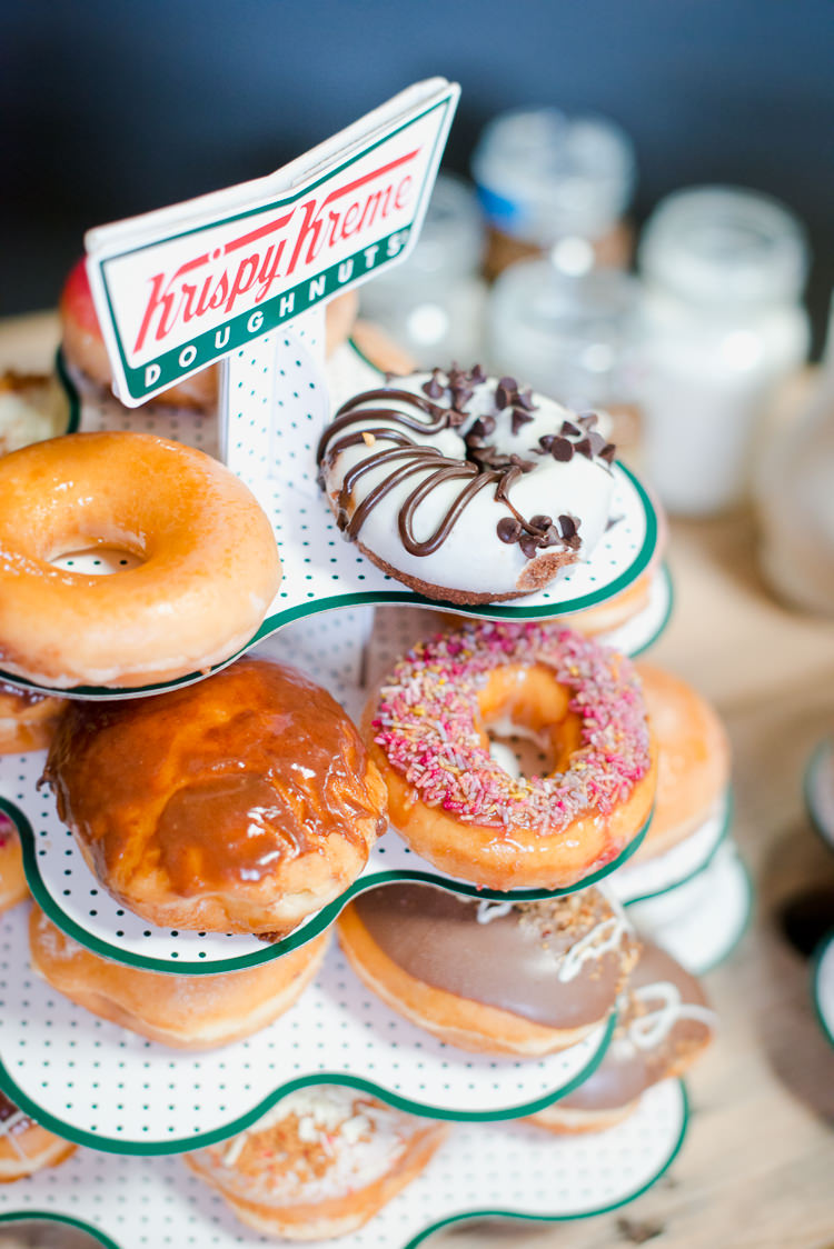 Doughnut Cake Outdoor Boho Botanical Farm Wedding http://www.lauraophotography.com/