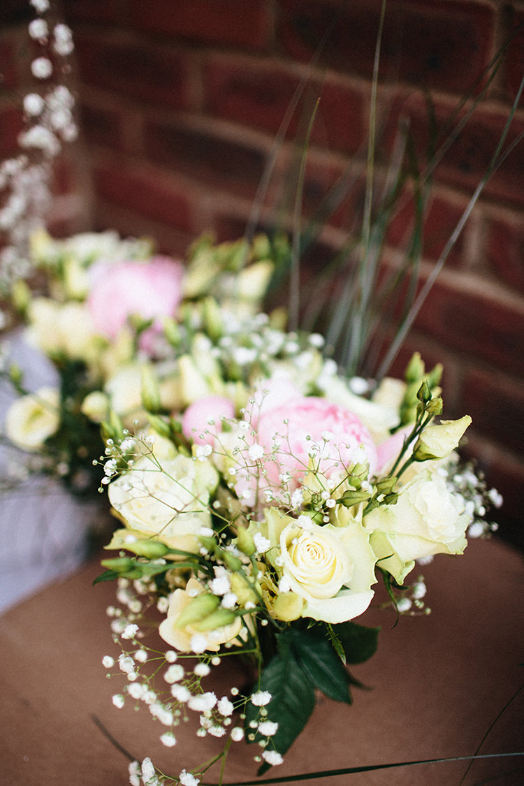 Peony Rose Bouquets Soft Springtime Countryside Wedding http://www.claudiarosecarter.co.uk/