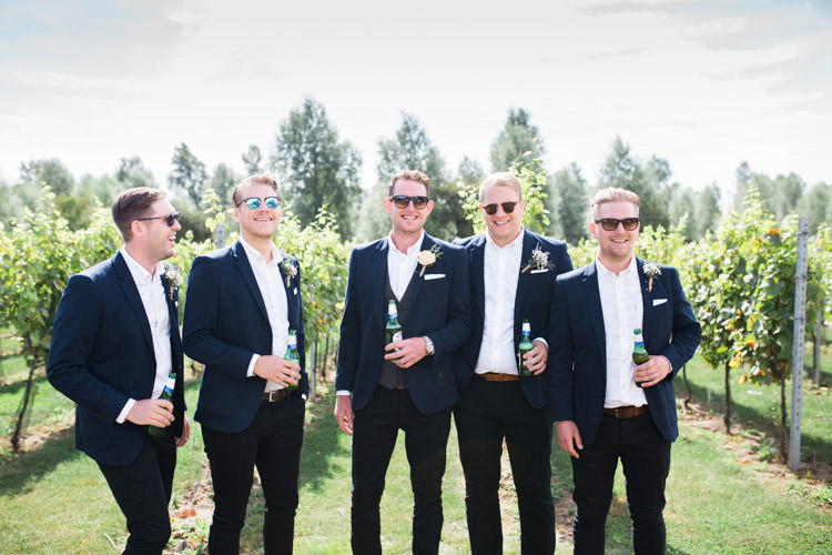 Chinos Jackets Groomsmen Bohemian Vineyard Wedding http://www.gemmagiorgio.com/