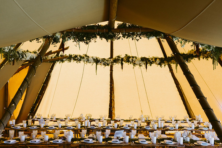 Foliage Garlands Swags Tipi Decor Bohemian Outdoor Blessing Garden Wedding http://www.lukehayden.co.uk/