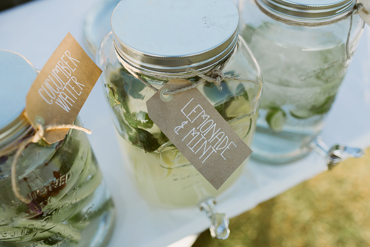 Drink Dispensers Bohemian Outdoor Blessing Garden Wedding http://www.lukehayden.co.uk/