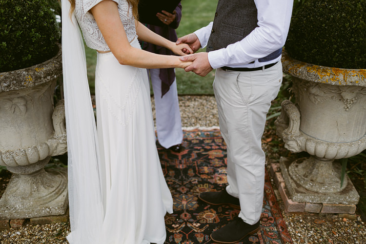 Bohemian Outdoor Blessing Garden Wedding http://www.lukehayden.co.uk/
