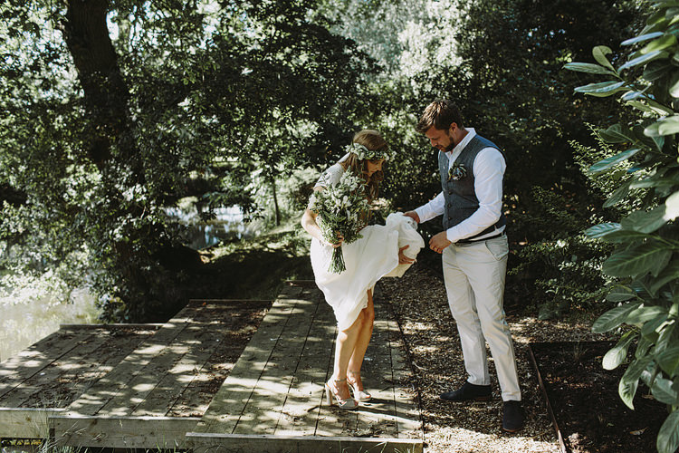 Bohemian Outdoor Blessing Garden Wedding http://www.lukehayden.co.uk/