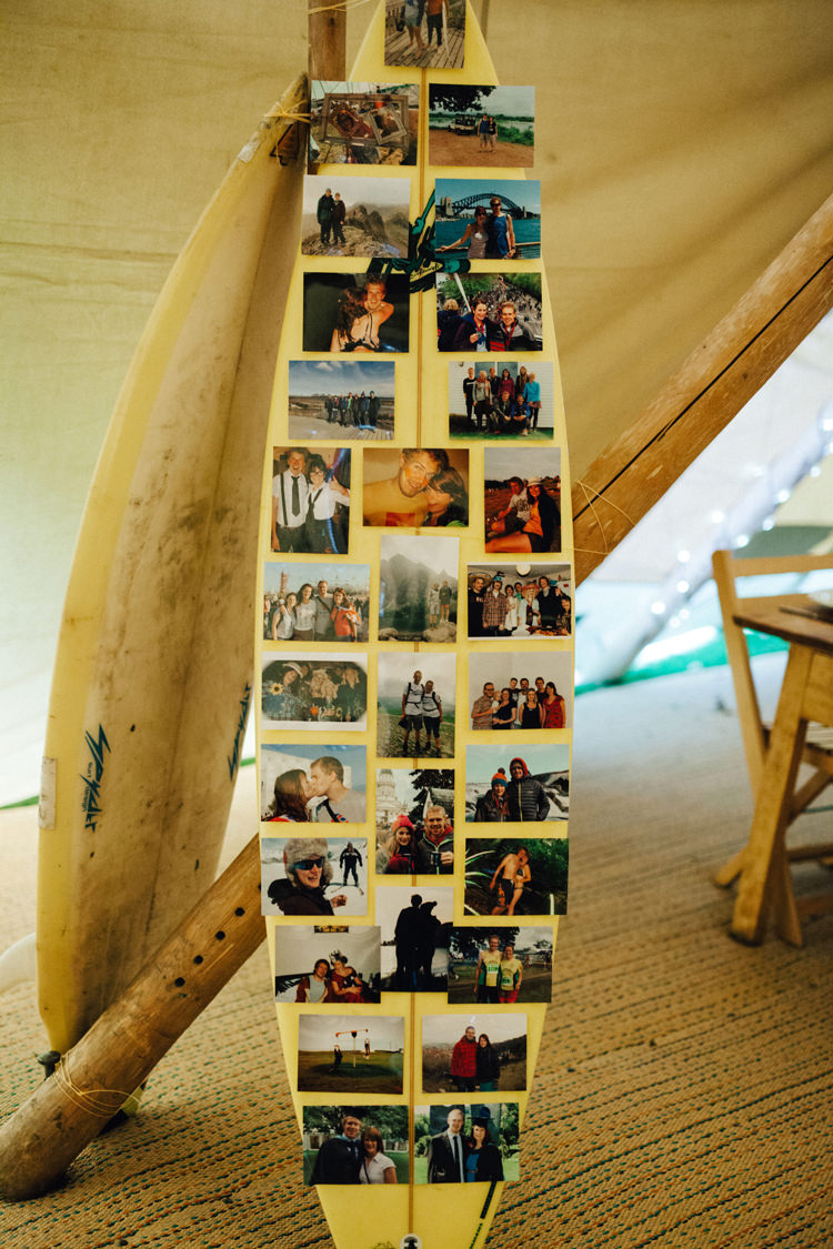 Surf Board Photographs Colourful Home Made Garden Wedding http://www.maytreephotography.co.uk/