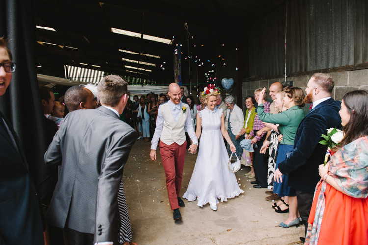 Confetti Artistic Creative Colourful Farm Wedding http://www.mustardyellowphotography.com/