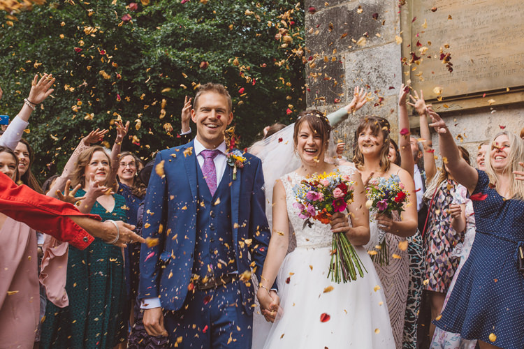 Petal Confetti Colourful Home Made Garden Wedding http://www.maytreephotography.co.uk/