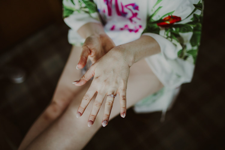 Engagement Ring Nails Bride Bridal Romantic Stylish Relaxed Sea Wedding http://www.oxiphotography.co.uk/