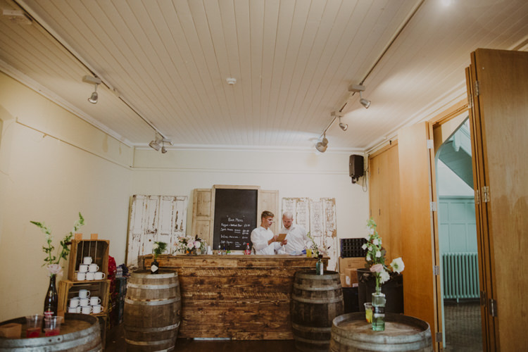 Rustic Bar Wooden Romantic Stylish Relaxed Sea Wedding http://www.oxiphotography.co.uk/