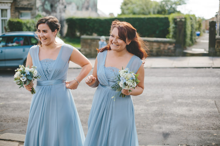Bridesmaid Dresses Home Made Vintage Pale Blue Wedding http://www.elliegracephotography.co.uk/