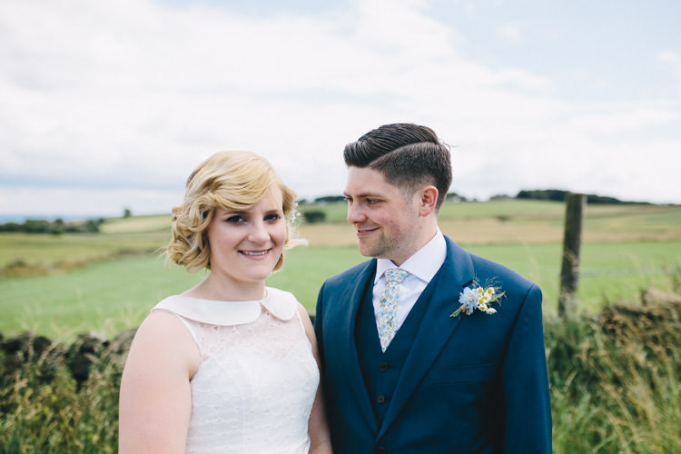 Home Made Vintage Pale Blue Wedding http://www.elliegracephotography.co.uk/