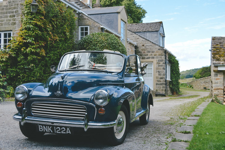 Classic Car Home Made Vintage Pale Blue Wedding http://www.elliegracephotography.co.uk/