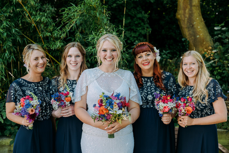 Navy Bridesmid Dresses Embellished Colourful Cool Hand Made Wedding http://www.jonnybarratt.com/