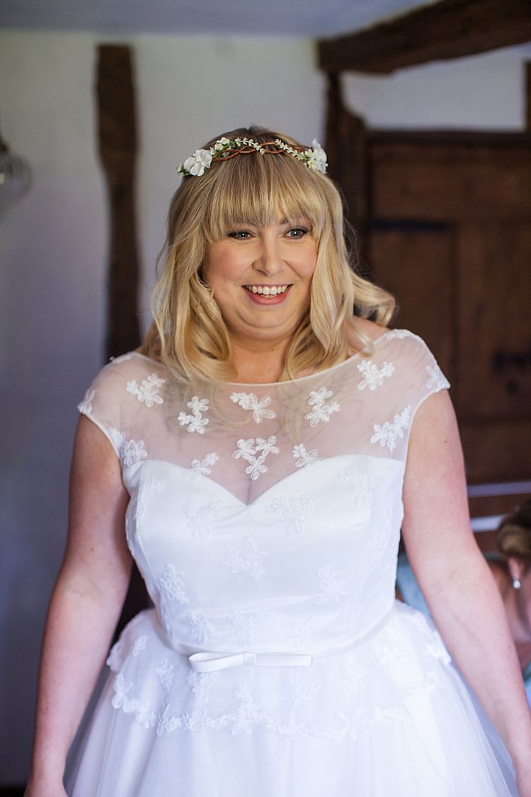 Hair Vine Bride Bridal Hair Fringe Bangs Pretty Outdoorsy Yellow Tipi Wedding http://www.binkynixon.com/