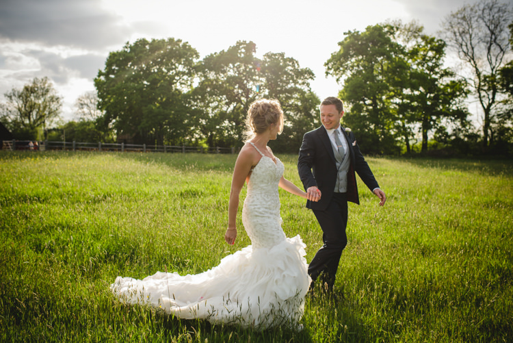 Kitty Chen Couture Fishtail Dress Gown Bride Bridal Magical Fun Outdoor Barn Wedding http://www.sophieduckworthphotography.com/