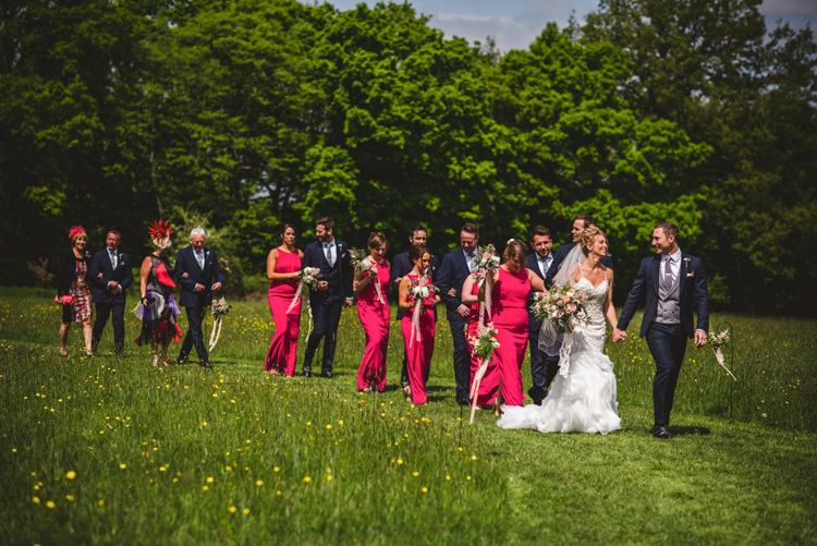 Magical Fun Outdoor Barn Wedding http://www.sophieduckworthphotography.com/