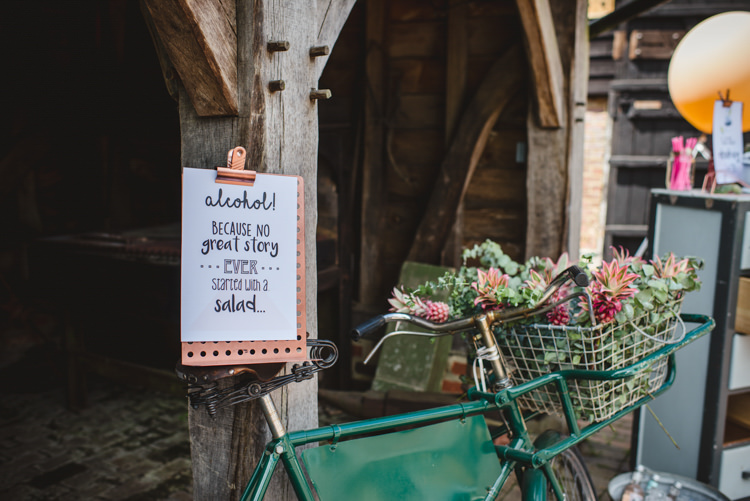 Sign Quote Magical Fun Outdoor Barn Wedding http://www.sophieduckworthphotography.com/