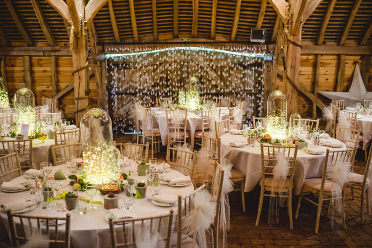 Paper Top Table Backdrop Cones Magical Fun Outdoor Barn Wedding http://www.sophieduckworthphotography.com/