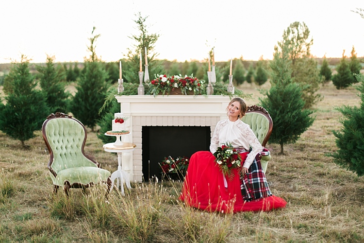 Christmas Tree Farm Wedding Ideas http://loriblythe.com/ 