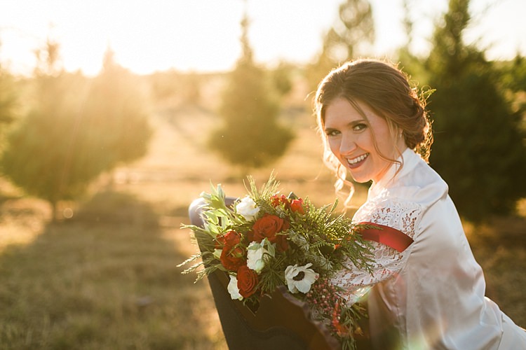 Christmas Tree Farm Wedding Ideas http://loriblythe.com/