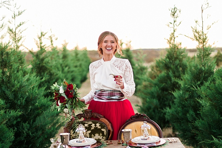 Christmas Tree Farm Wedding Ideas http://loriblythe.com/ 