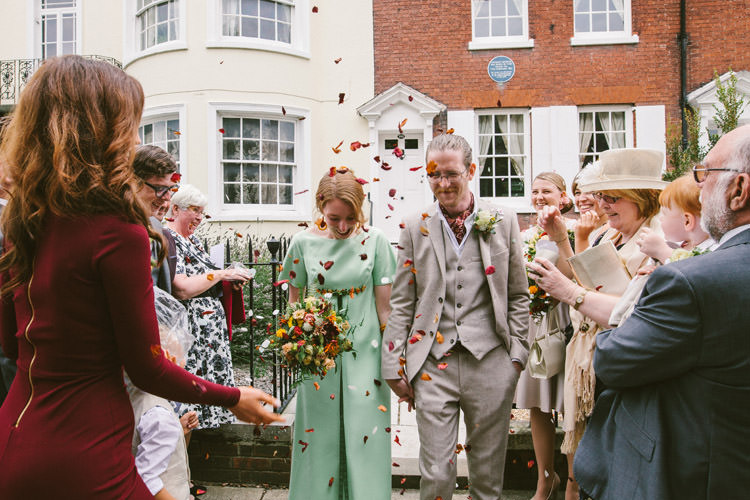 Confetti Small Vintage City Wedding http://www.sarahlondonphotography.co.uk/