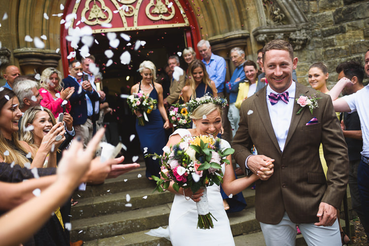 Confetti Throw Colourful Outdoorsy Festival Tipi Wedding http://www.jacksonandcophotography.com/