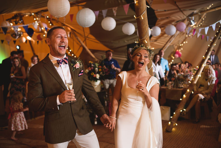 Colourful Outdoorsy Festival Tipi Wedding http://www.jacksonandcophotography.com/