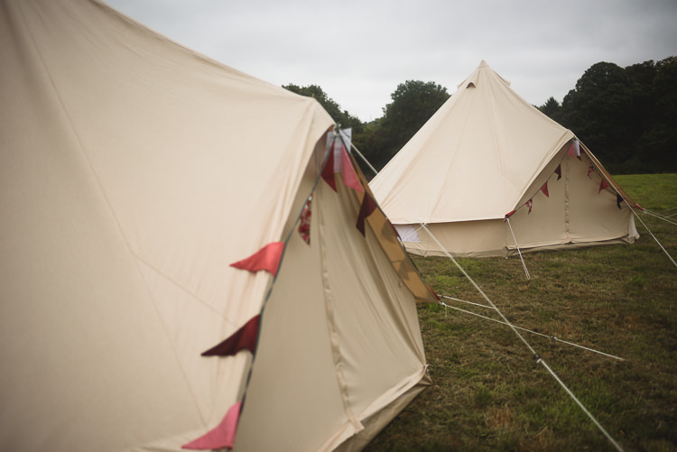 Glamping Bell Tents Colourful Outdoorsy Festival Tipi Wedding http://www.jacksonandcophotography.com/
