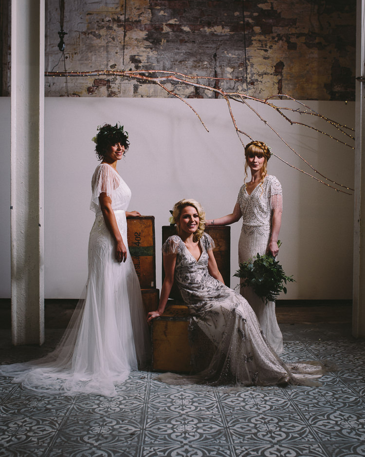 Rustic Industrial Warehouse Wedding Ideas http://www.timdunk.com/ Eliza Jane Howell Dresses Gowns Bride Bridal Embellished Rustic Industrial Warehouse Wedding Ideas http://www.timdunk.com/