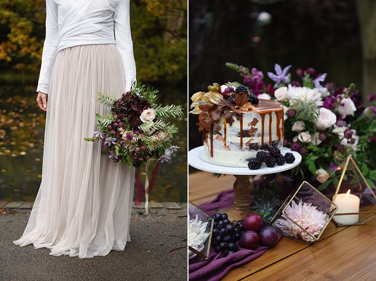 Rich Autumn Park Wedding Ideas http://www.evatarnok.com/