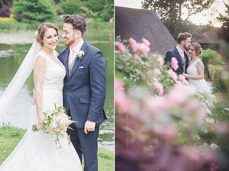 Natural Peach Garden Wedding http://www.juliaandyou.co.uk/